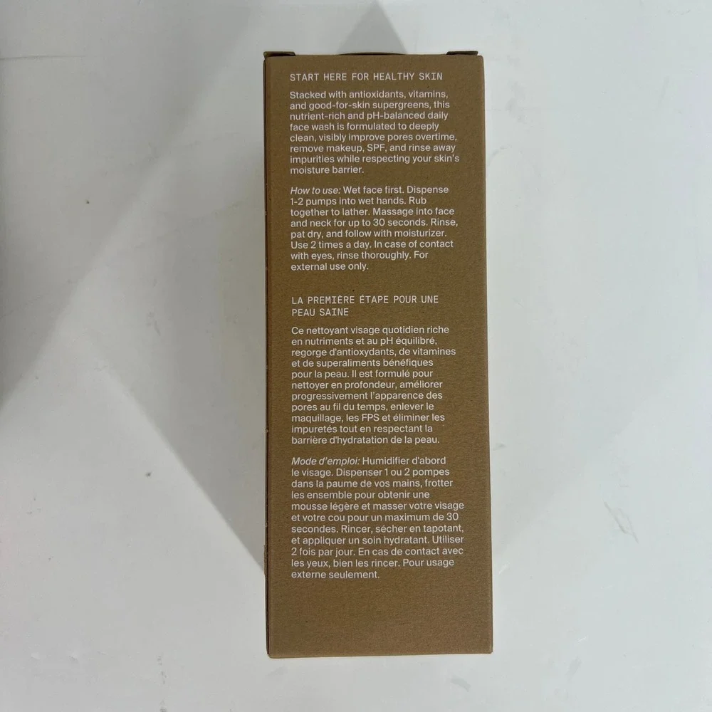 Youth To The People PR Box Superfood Cleanser Retinol Balm SPF 60 Skincare Bag
